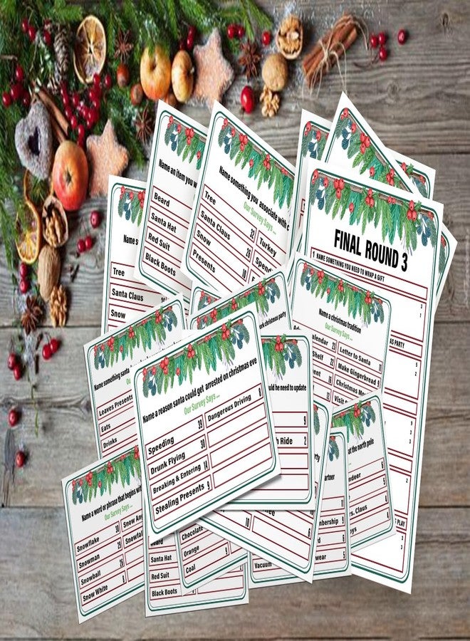GNATV Christmas Friendly Feud Game, Family Game Night, Trivia Quiz -SC03 - Image 2
